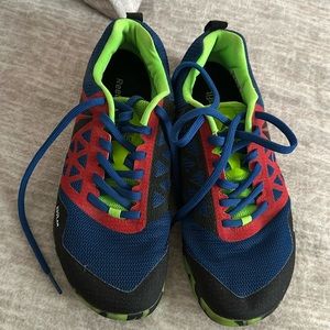 Reebok 8.5 mens tennis personalized with name Fermin on the back